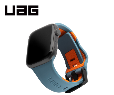 UAG Apple Watch 42/44/45mm 簡約舒適錶帶-藍