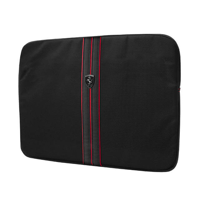 Ferrari法拉利 城市典藏系列-13吋筆電保護包/內膽包-黑色(先)