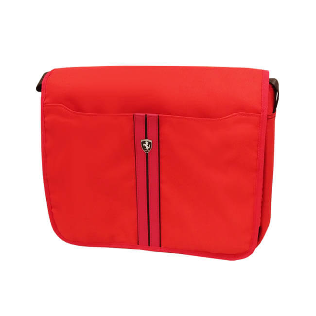 Ferrari法拉利 城市典藏系列-13吋側背包-紅色(先)