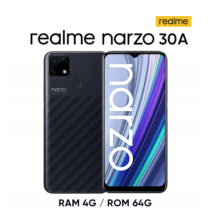 realme narzo 30A G85超大電量遊戲機 (4GB/64GB)-鐳射黑